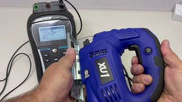 Class 2 Test Using Metrel Appliance Tester