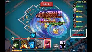 CLASH OF LORDS 2 BATTLE ROYALE + 6.100.000.000 DAMAGE BEYAZ 💪 screenshot 3