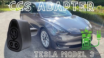 Tesla CCS Adapter Retrofit On 2021 Model 3 / Y
