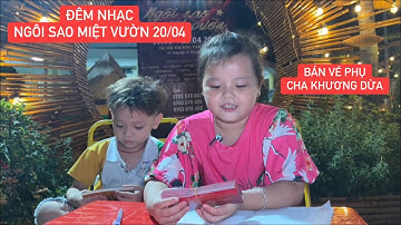 Trà Sữa phụ cha Khương Dừa bán vé Đêm nhạc Ngôi Sao Miệt Vườn 20/04 mà toàn mang đi tặng, bó tay!