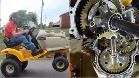 Cub cadet locked differential mod