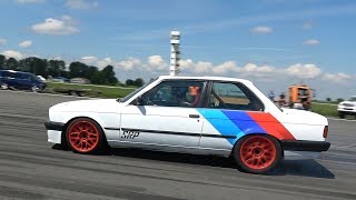 700 HP BMW E30 M50 Turbo in Action Acceleration & Sound
