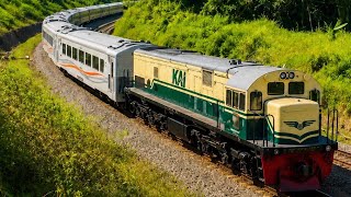 KERETA API NGEBUT DI TIKUNGAN PART 2 ‼️ GAMPANG BANGET  LIBAS TIKUNGAN DAN KELOK 