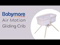 Babymore air motion gliding crib