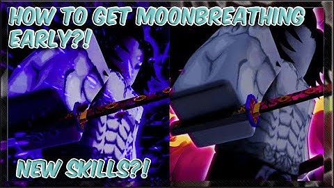 HOW TO GET MOONBREATHING EARLY IN SLAYERS UNLEASHED NEW SECRET METHOD😱😱🌙🌙 (NEW CODES)