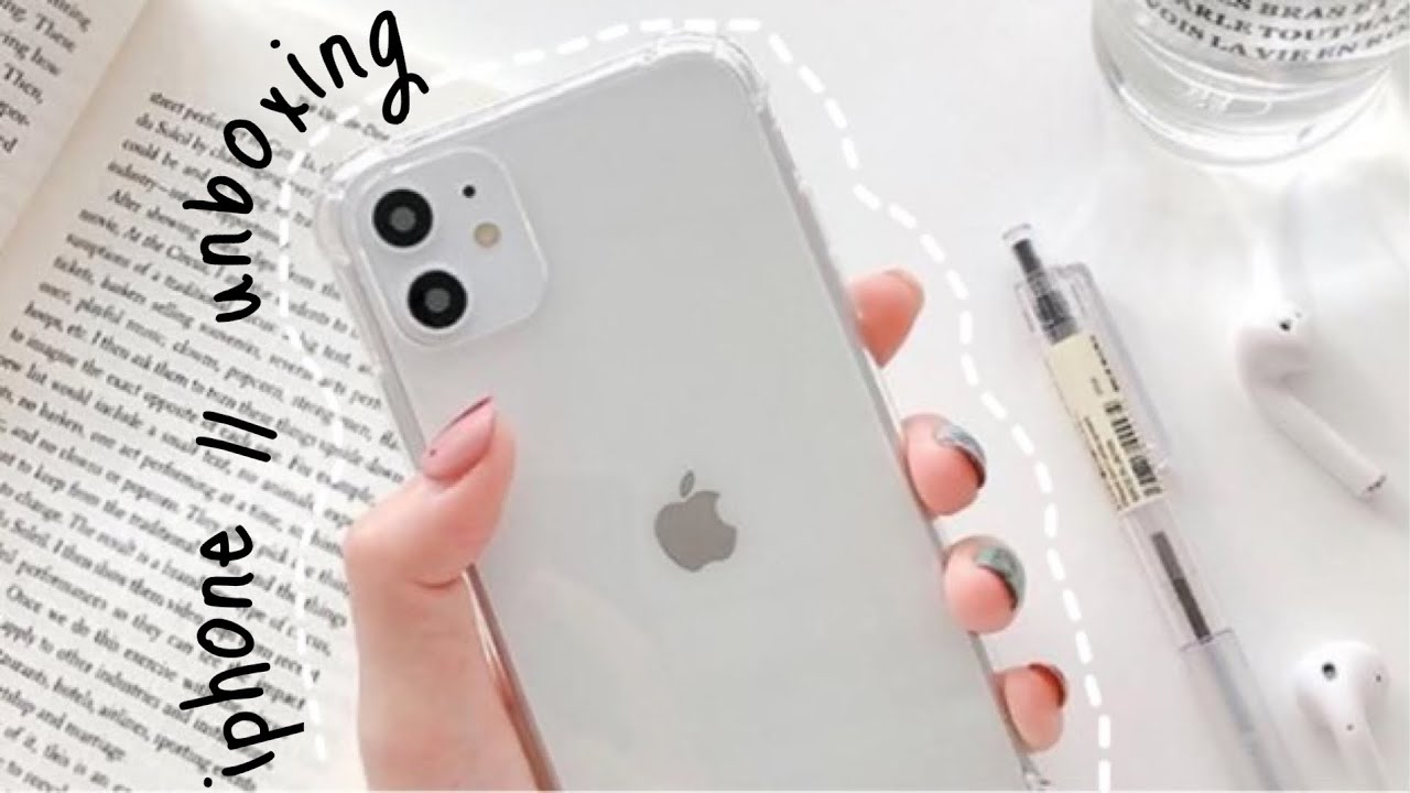 iphone 11 unboxing + accessories 2021 | white 128gb ☁️