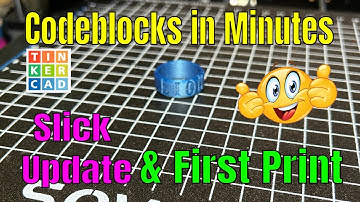 Tinkercad Codeblocks 3D Printable Ring Update & Ring Size First Print