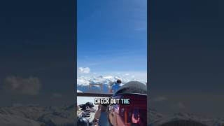 On BlackComb Mountain at Horseman‘s hut spring snowboarding. #shorts #snowboarding #skiing #whistler