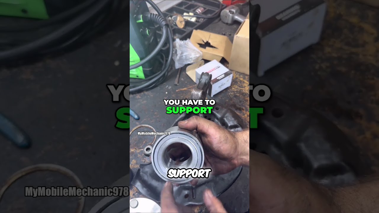 Mechanic Reveals Secret Avoid Bearing Installation Mistakes 