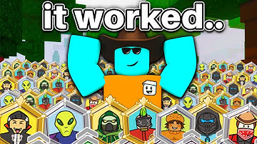 99 Nights But I Combined EVERY SINGLE Class..