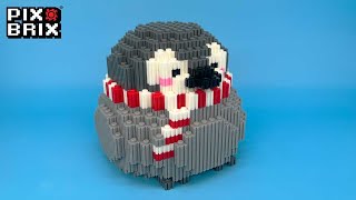 Winter Baby Penguin - Pix Brix Instructions