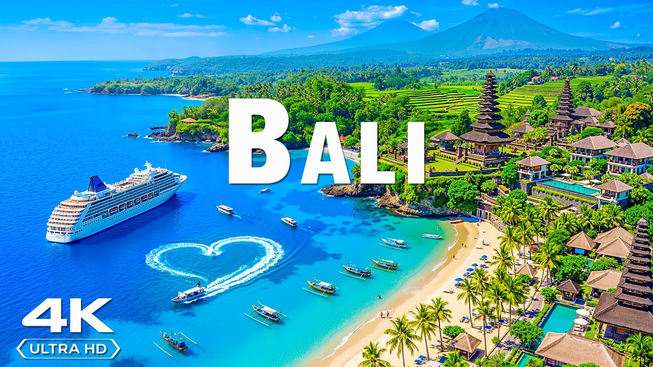[4K] Bali 🇮🇩 Luxury Yachts, Turquoise Beaches & Island of the Gods