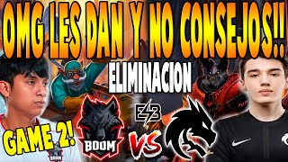 BOOM vs TEAM SPIRIT [GAME 2] BO3 - ELIMINACION 