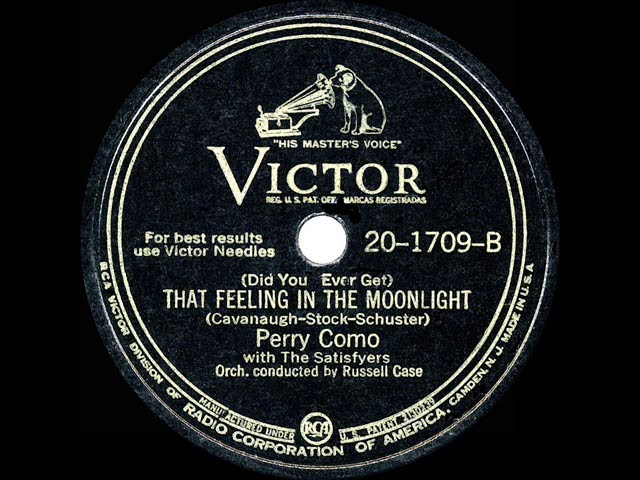 Perry Como - (Did You Ever Get) That Feeling In The Moonlight