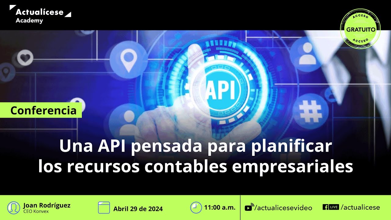 Conferencia: Una API pensada para planificar los sistemas contables empresariales