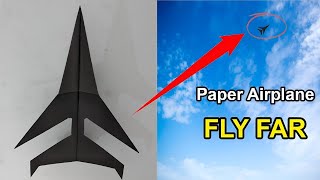 SUPER MEGA JET! ¡Cómo hacer un avión de papel fácil y mejor!