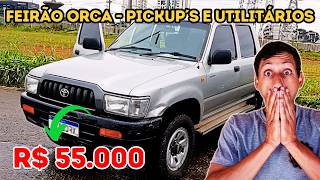 FEIRÃO ORCA 24/05: Caminhonetes Usadas com Preço de Repasse e Desconto Real!