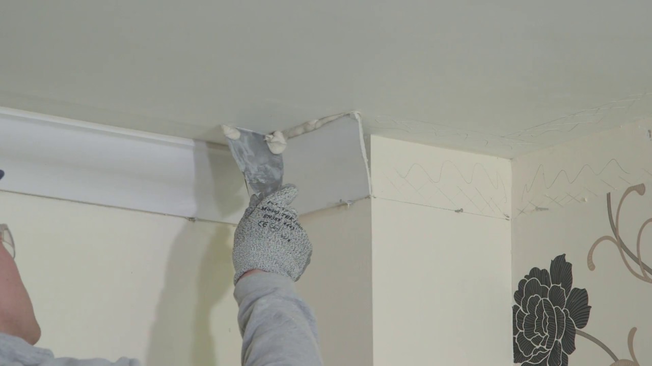 How To Install Gyproc Cove Cornice British Gypsum Youtube