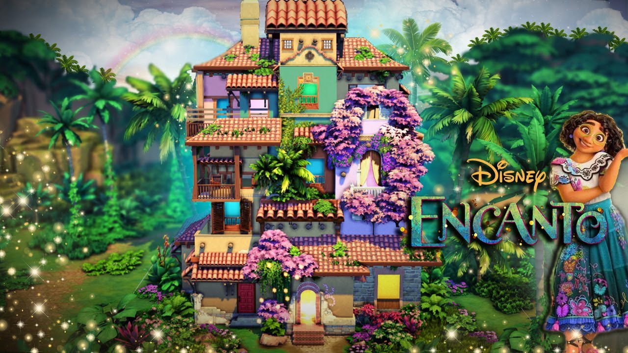 CASITA MADRIGAL Filme Encanto da Disney The Sims 4 Speed build