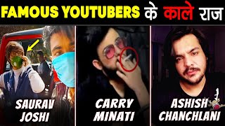 आज जानिए इन Famous Youtubers के असल चेहरे | Dark Truth Of Famous Youtubers