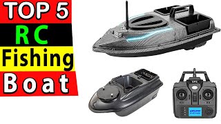 Best RC Fishing Bait Boat In 2023 (TOP 5)