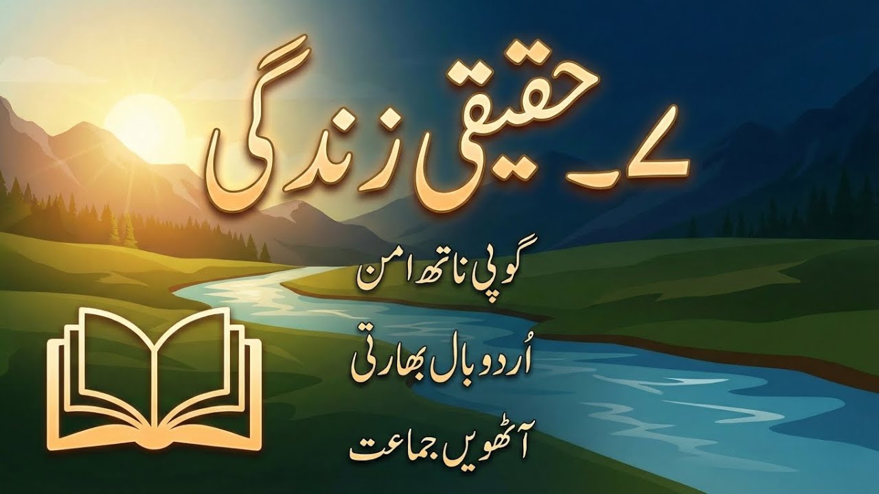 Haqiqki Zindagi ( Nazam No 7 ) 8th Class | Urdu | Urdu Medium 
