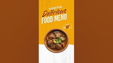 Motion Graphic food social media ad | After effects 2025