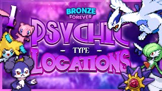All Psychic-Type Locations In PBF!! #1 | Pokémon Brick Bronze