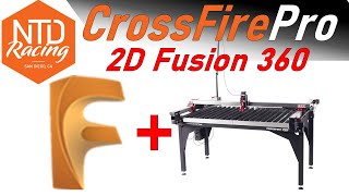 How to make 2D designs in Fusion 360  Make parts fast and easy with the CrossFire Pro