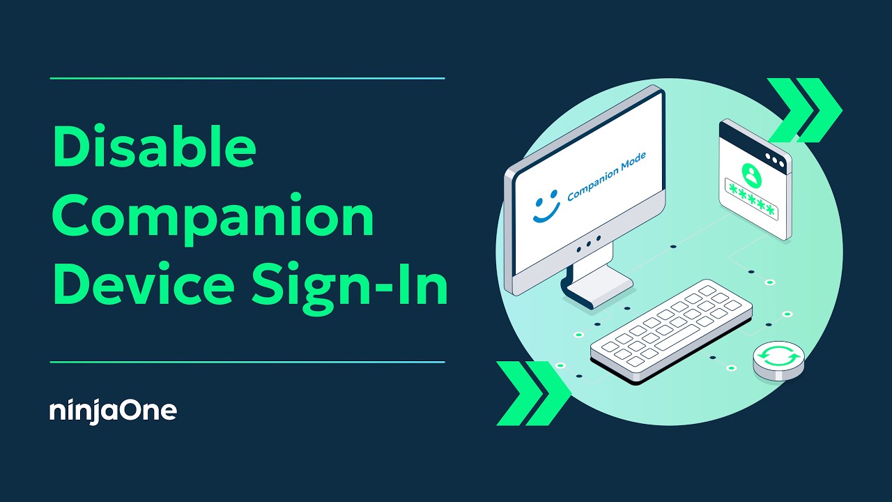 How to Enable or Disable Users to Use Companion Device to Sign in to ...