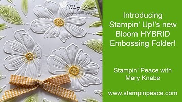 Art in Bloom Bundle with Hybrid Embossing Folder
