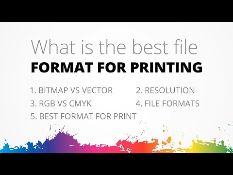 What is the best file format for printing