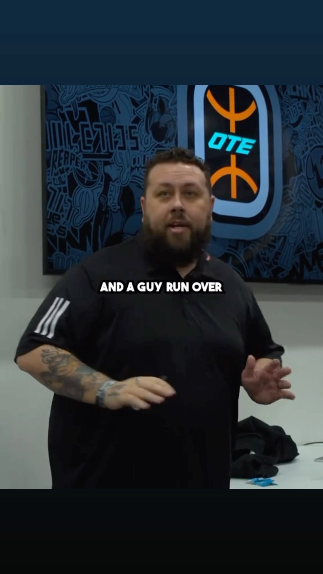 Closing out on the camera is wild ? #shorts #basketball #overtime #ote