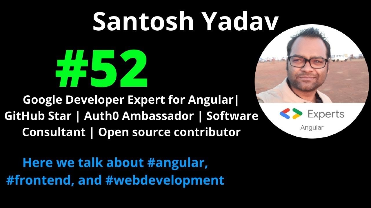 A podcast for all your programing hustle with Santosh Yadav