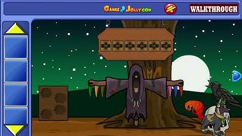 Rescue The Caveman From Ghost Forest Walkthrough - Games2Jolly