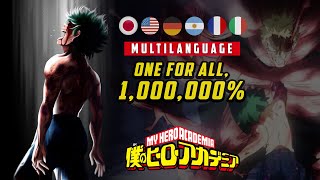 SMASH 1,000,000% | "Deku vs Muscular" Multilanguage