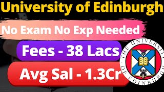 University of Edinburgh - MBA/MIM [All About MBA, Fees, Eligibility, Avg Salary]