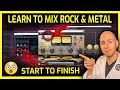 MIXING A METAL SONG FROM START TO FINISH [STEP BY STEP]