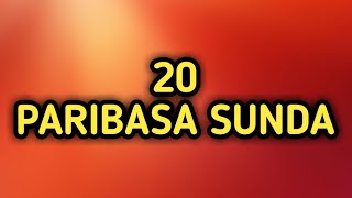 20 PARIBASA SUNDA