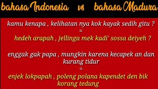 Part 23 # translate belajar percakapan bahasa Madura - mudah dan simpel banget ! .