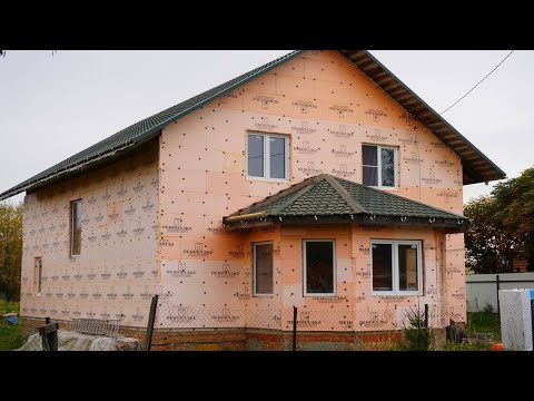 Как утеплить стены снаружи в частном доме пеноплексом своими руками