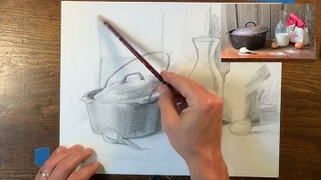 Still Life Drawing, Lesson Two:  Relative Values