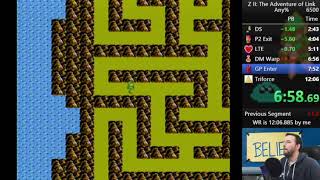 Zelda 2 Speedrun World Record - Any%