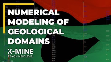 Numerical Modeling of Geological Domains in K-MINE