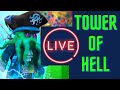 🔴LIVE - PLAYING TOWER OF HELL WITH FANS | ROBLOX (WE GOT OUR 1ST SPONSOR!)