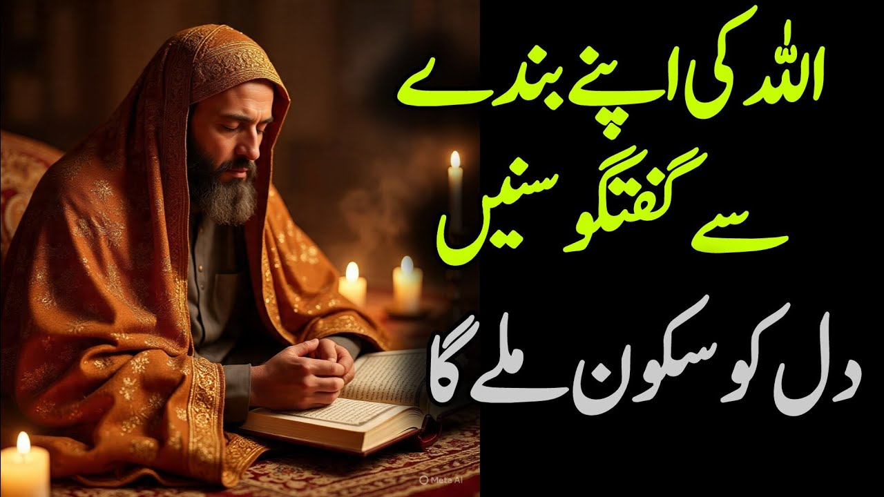 Allah Ki Apne Bande Se Guftagu Sunaon 