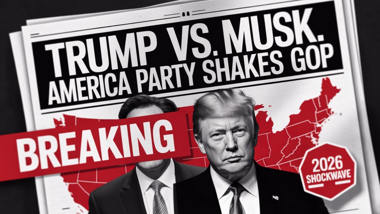 MAGA at Risk? Musk’s America Party Just Hijacked the 2026 Midterms