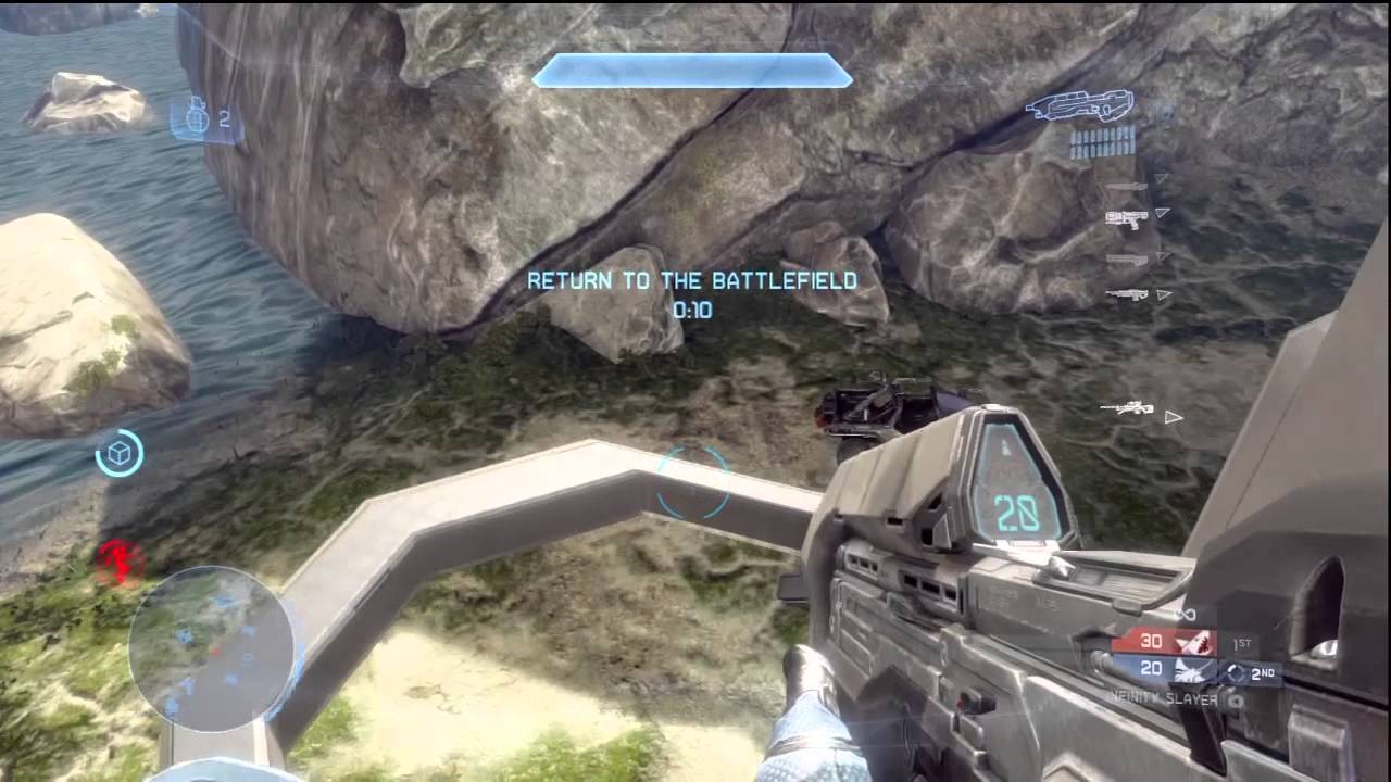 Halo Ragnarok Halo 4 - Ragnarok Mlg Sniping Spot Tutorial - YouTube