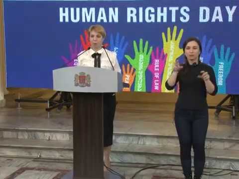 ადამიანის უფლებათა დღისადმი მიძღვნილი მიღება საქართველოს პარლამენტში