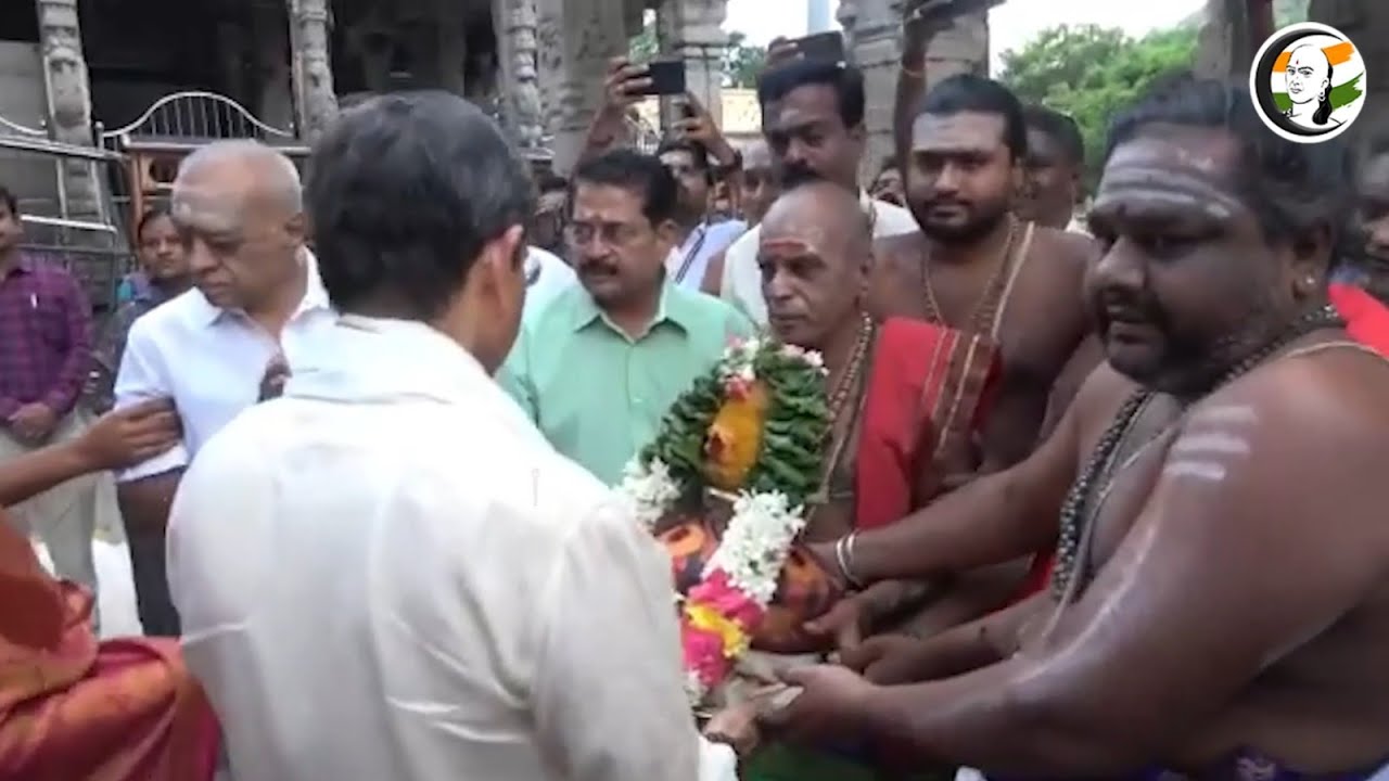 பூரண கும்பத்துடன் ஆளுநர் ரவிக்கு மரியாதை! தி.மலையில் சுவாரசியம்..| Gov RN Ravi Visits Tiruvannamalai